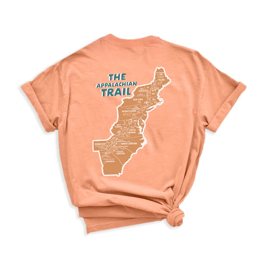 Appalachian Trail Map Tee