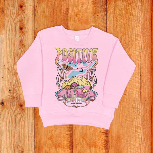 Positive Altitude Toddler Crewneck Sweatshirt