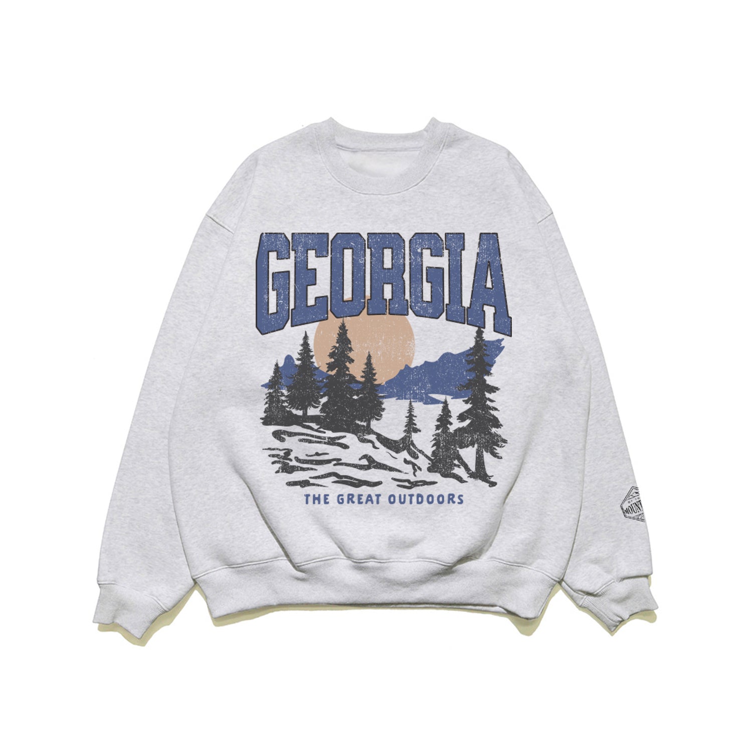 Vintage Georgia Crewneck Sweatshirt XL / Ash