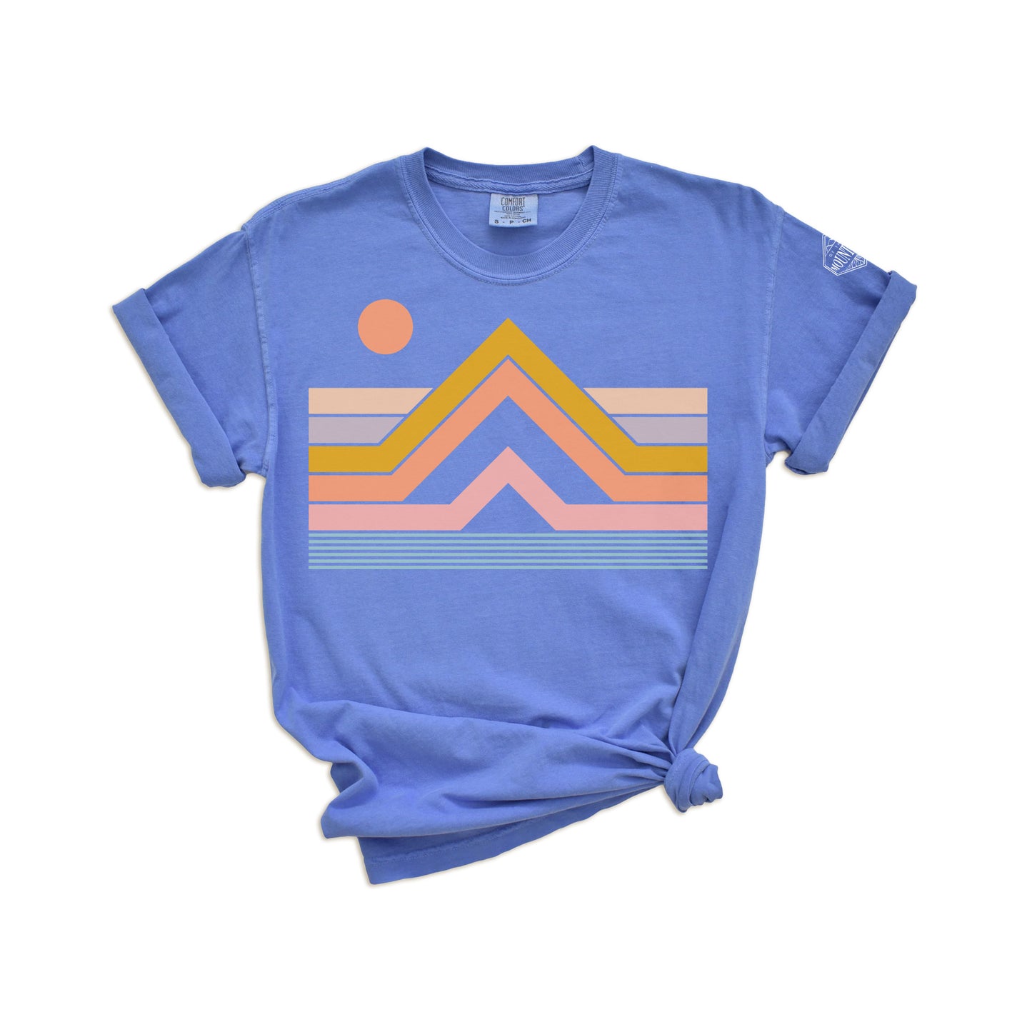 Geometric Mountains Kids Tee