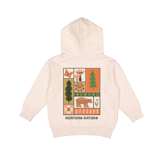 Patchwork Nurture Nature Toddler Hoodie
