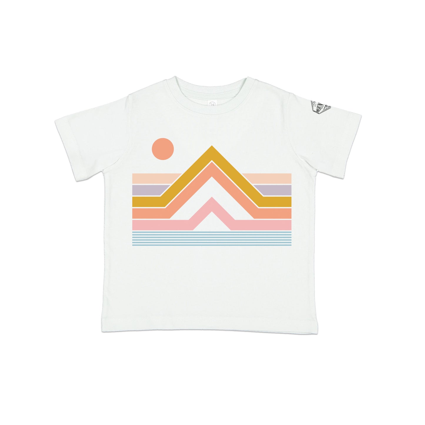 Geometric Mountains Toddler Tee