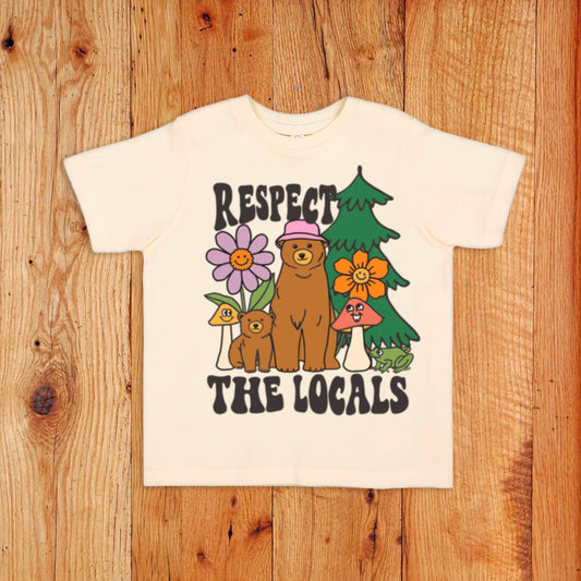Respect the Locals Kids Tee