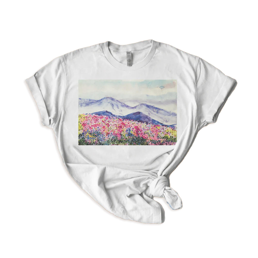Watercolor Mountains Tee