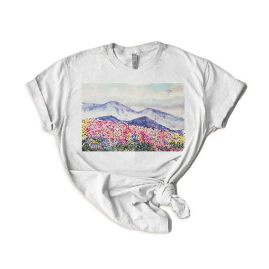 Watercolor Mountains Tee