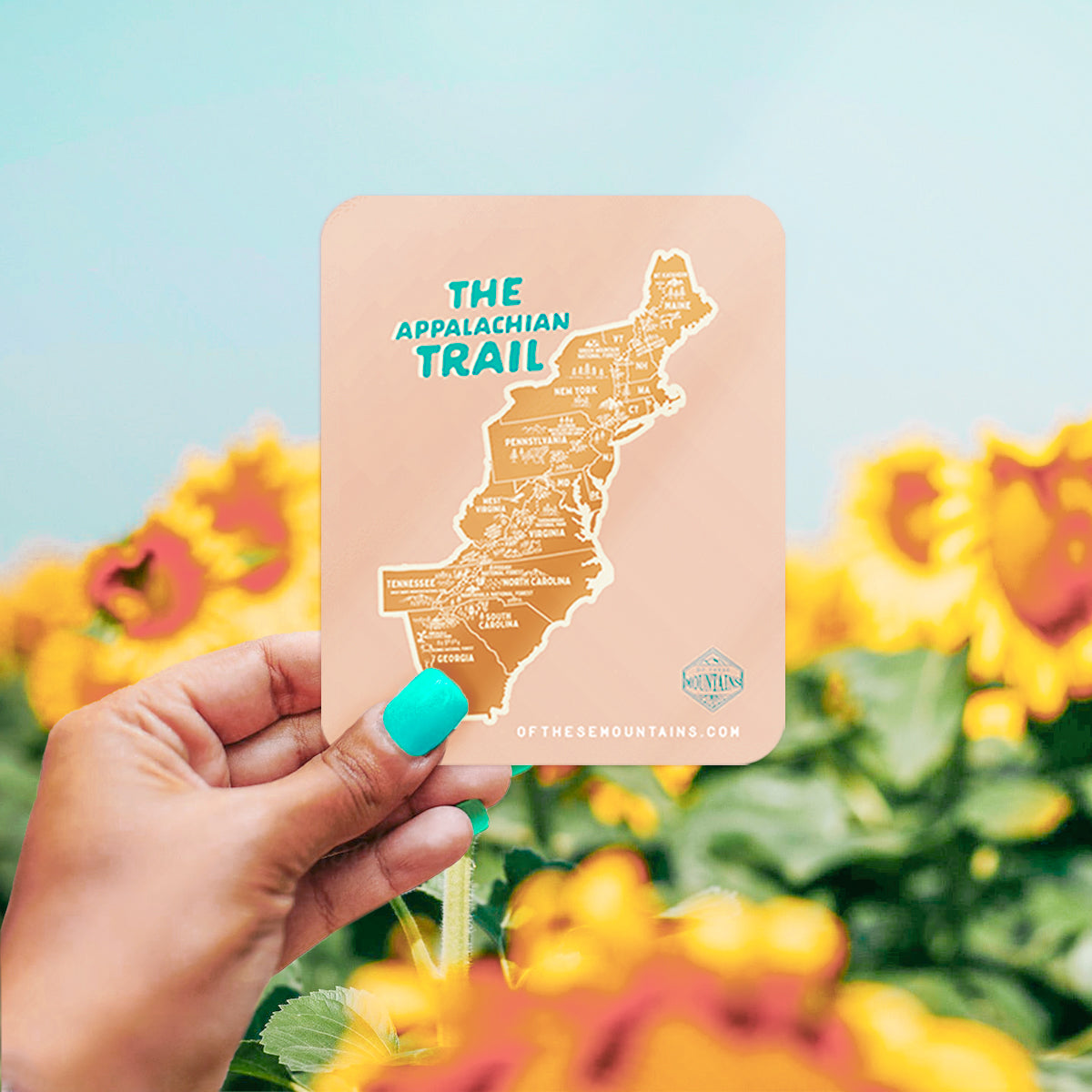 Of These Mountains Appalachian Trail Sticker