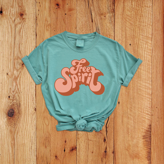 Of These Mountains Free Spirit Kids Tee