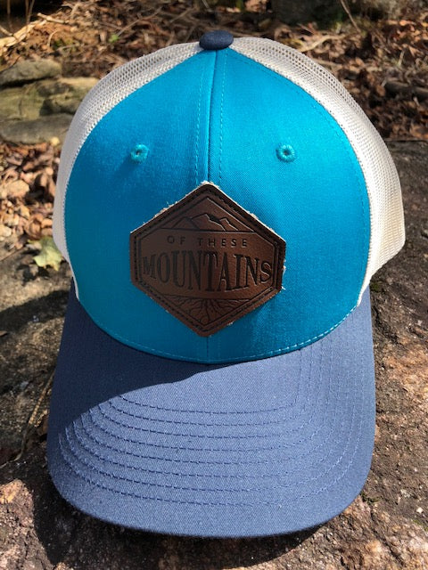 Of These Mountains Bluebird Trucker Hat