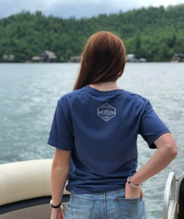 Of These Mountains Live Wild Tee