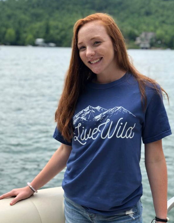 Of These Mountains Live Wild Tee