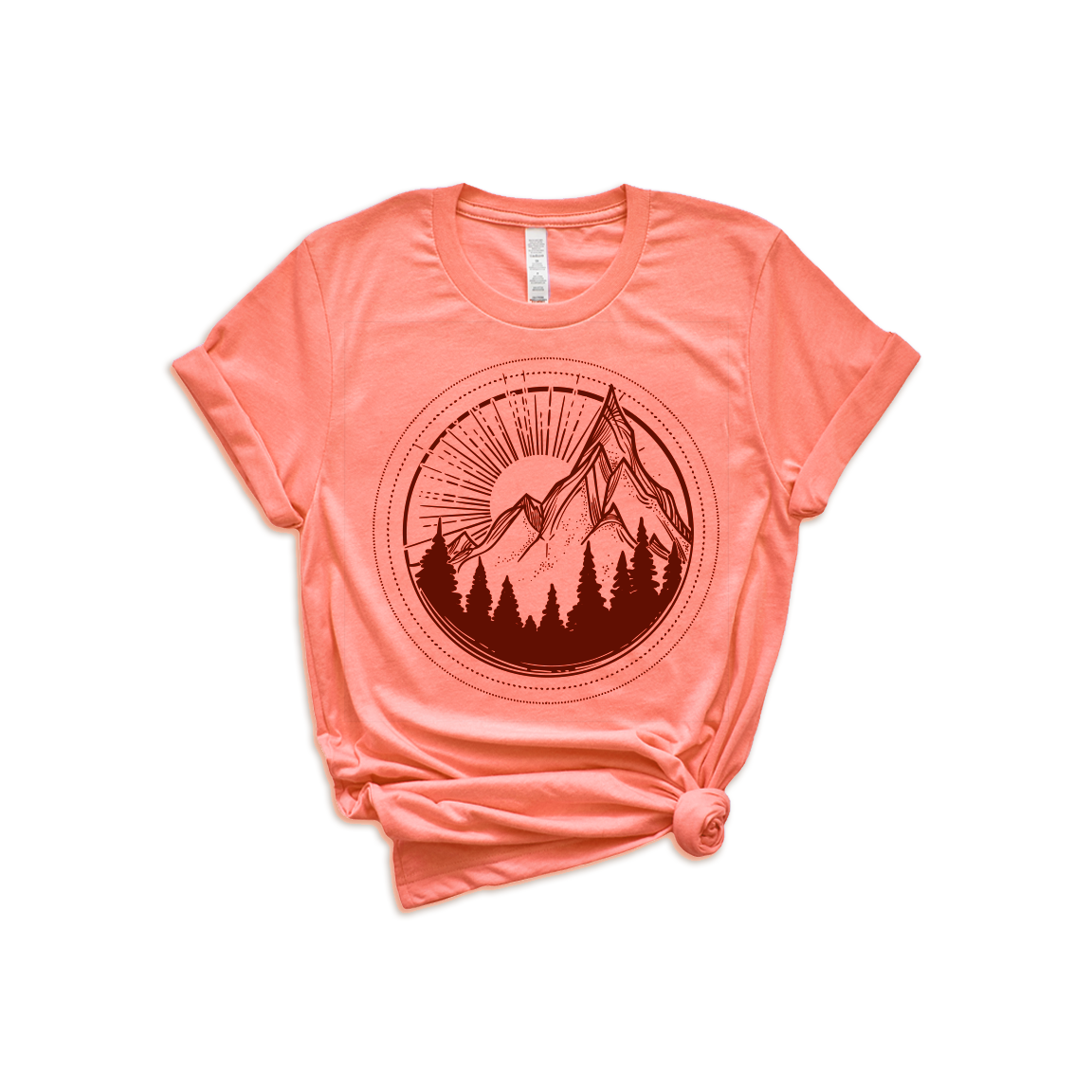 Of These Mountains Mountain Sun Graphic Tee