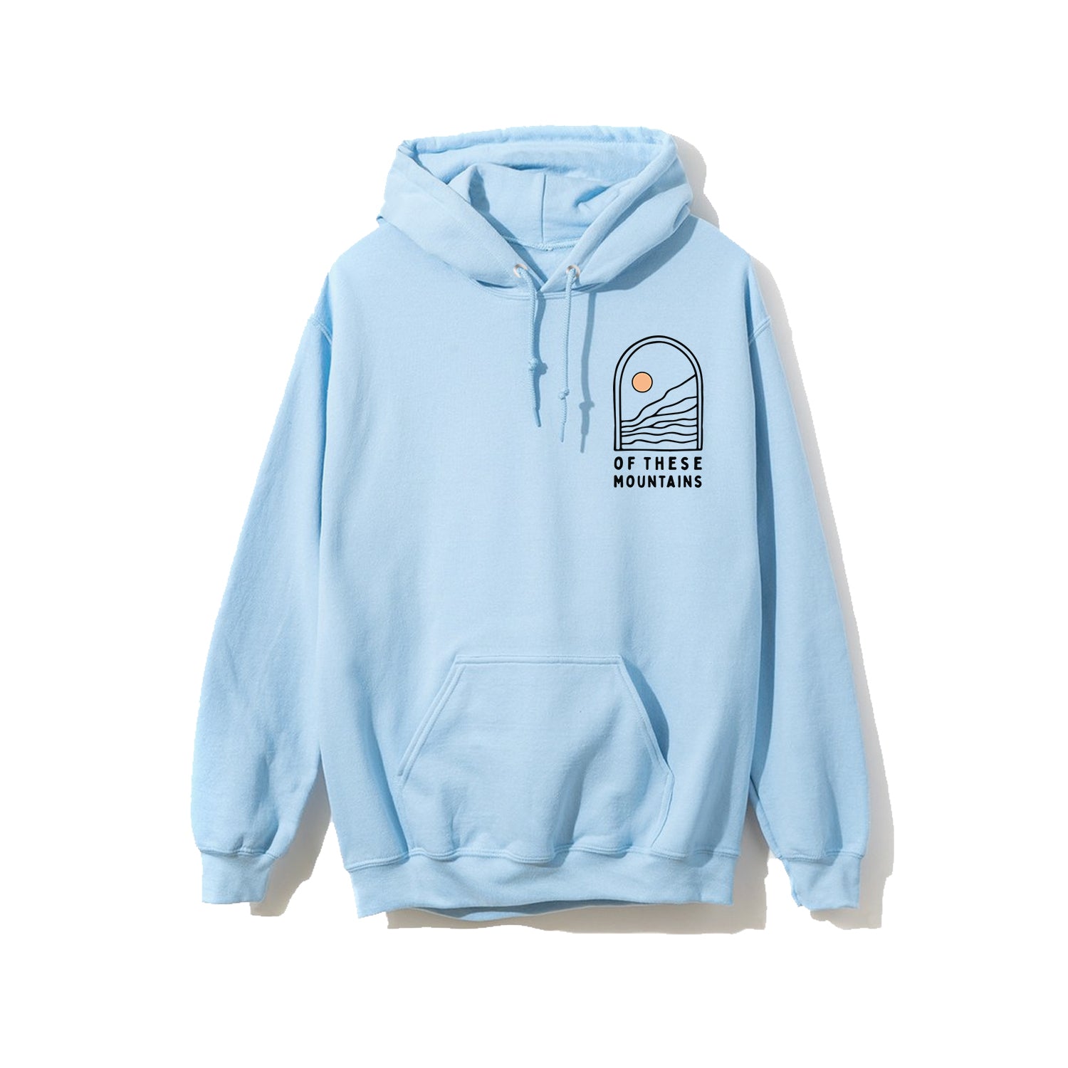 Of These Mountains Stay Golden Graphic Hoodie