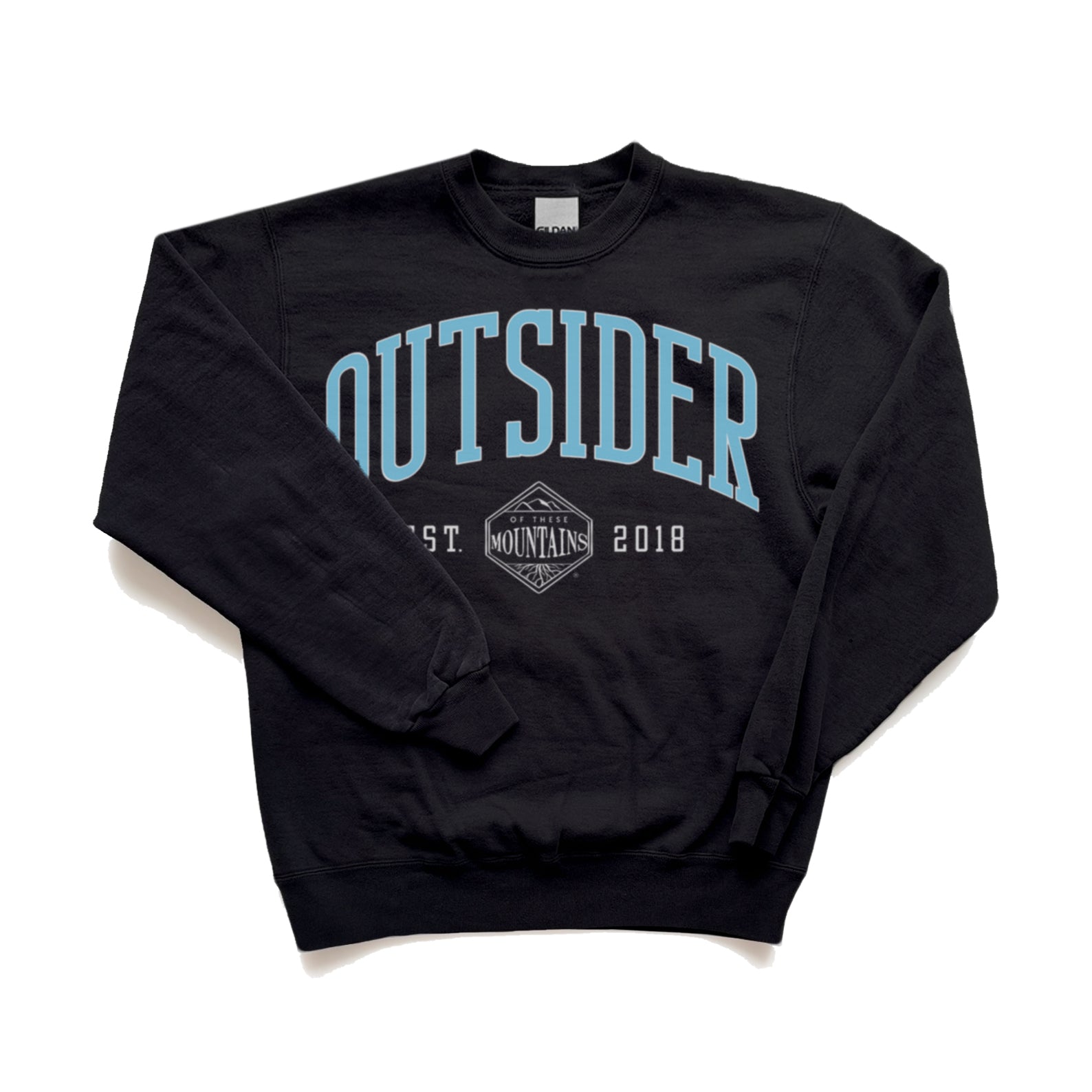 Of These Mountains Outsider Varsity Crewneck Sweatshirt
