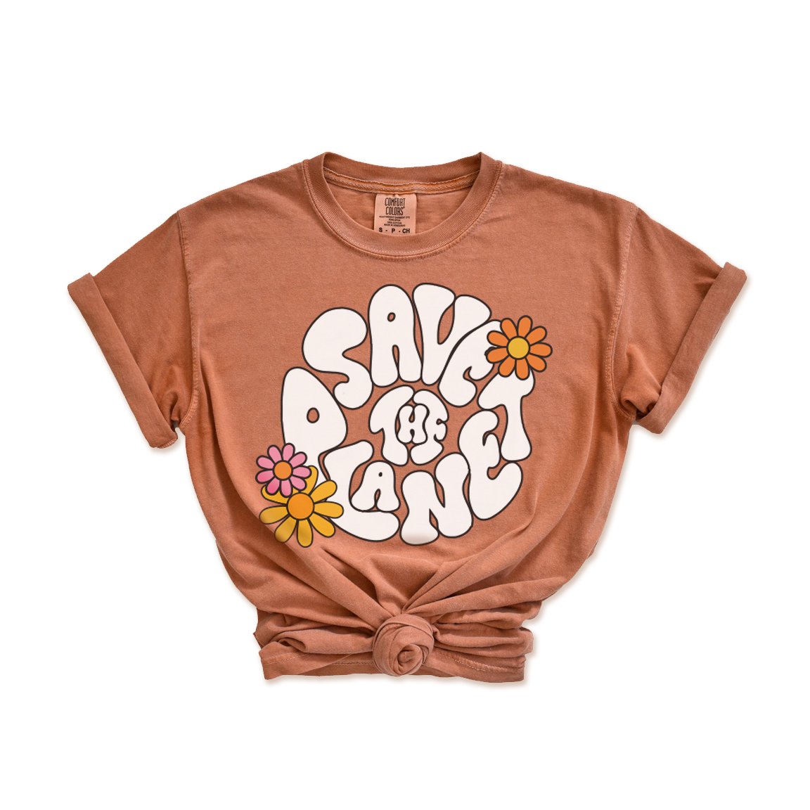 Of These Mountains Save the Planet Graphic Tee