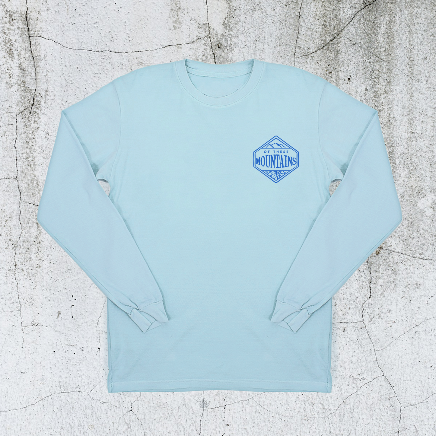 Of These Mountains Sleep Under the Stars Long Sleeve Tee