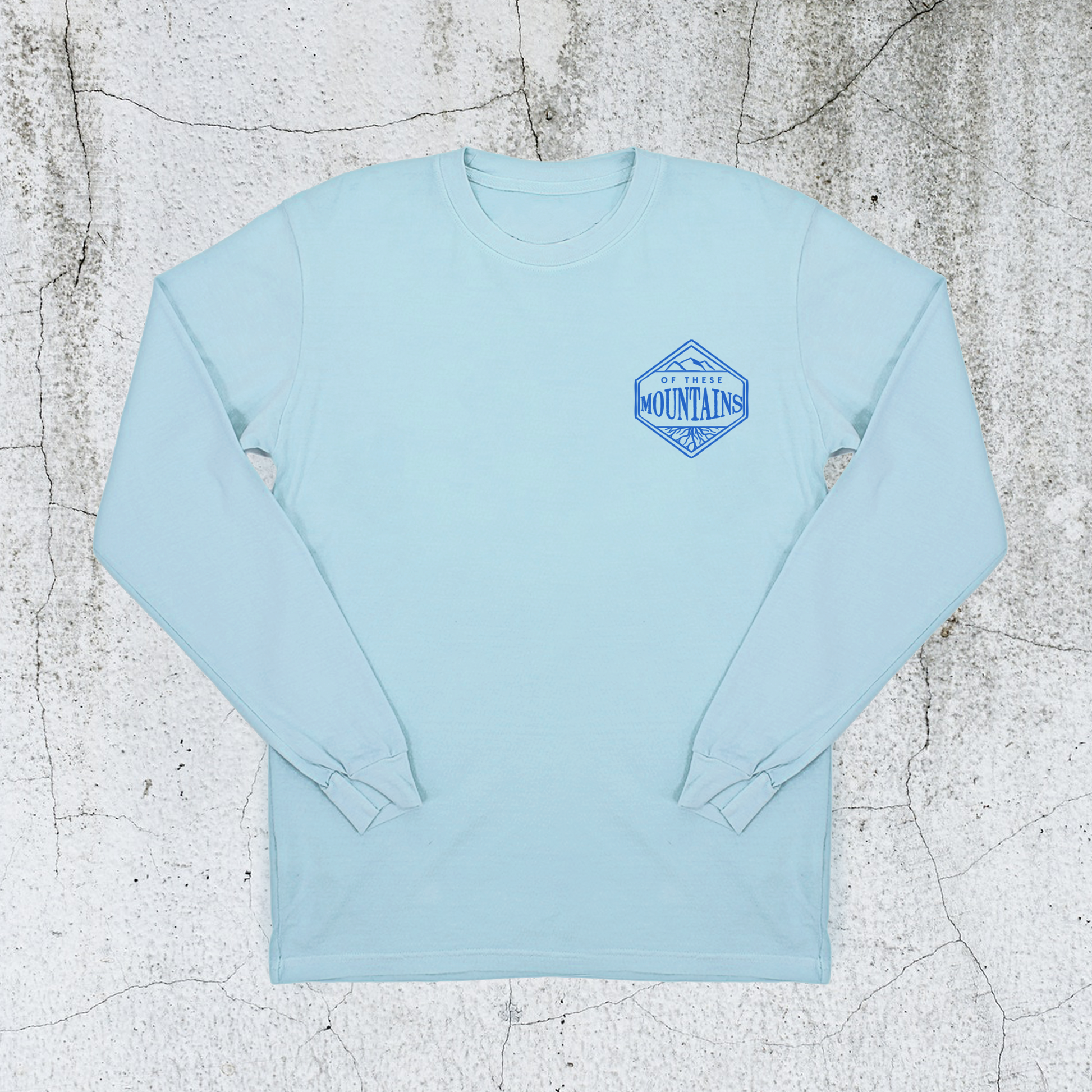 Of These Mountains Sleep Under the Stars Long Sleeve Tee