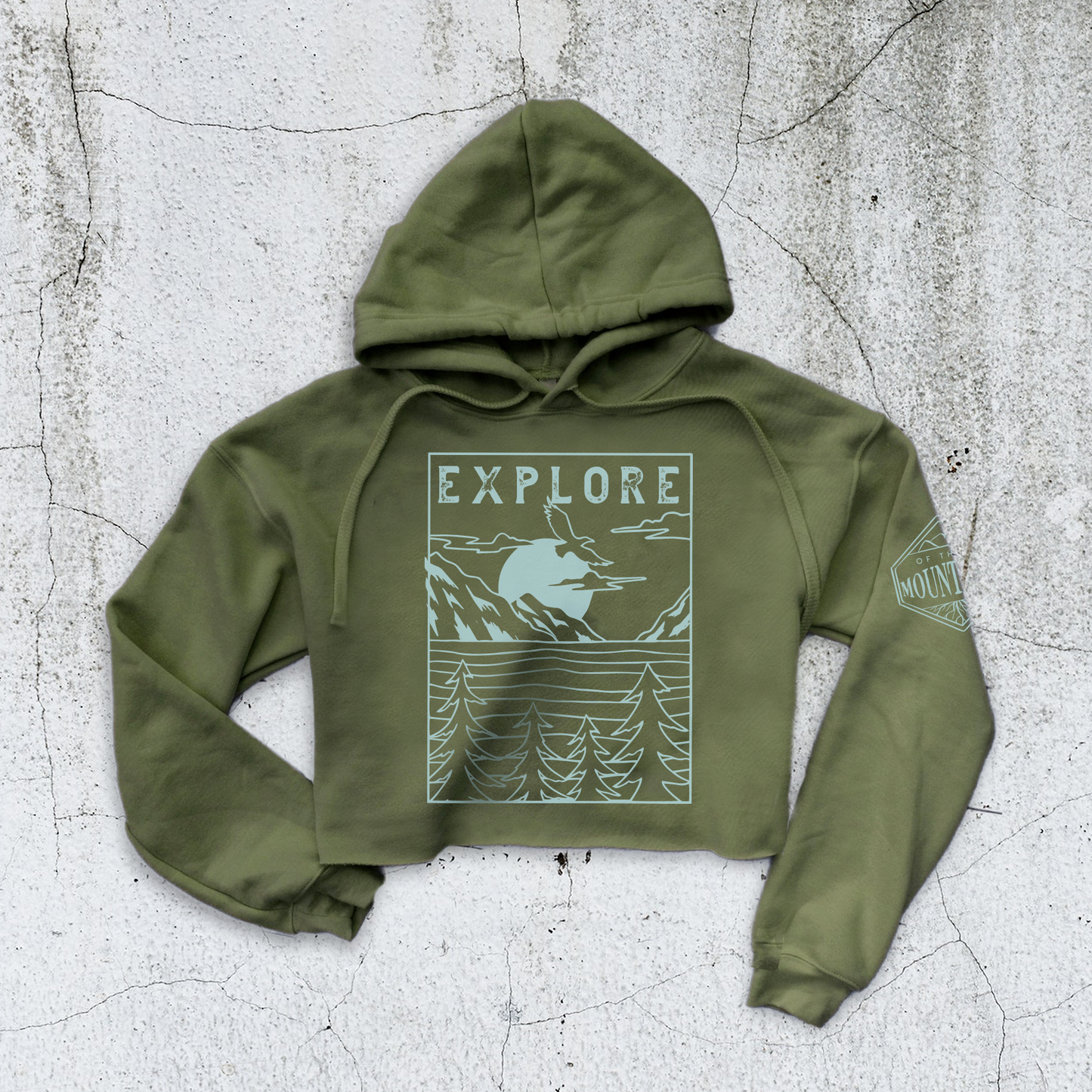 OTM | Explore | Cropped Hoodie - Of These Mountains