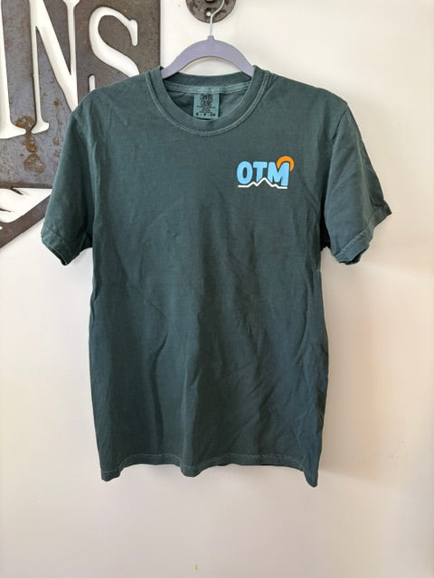 Good Days Start Outside – Blue Spruce Comfort Colors Tee