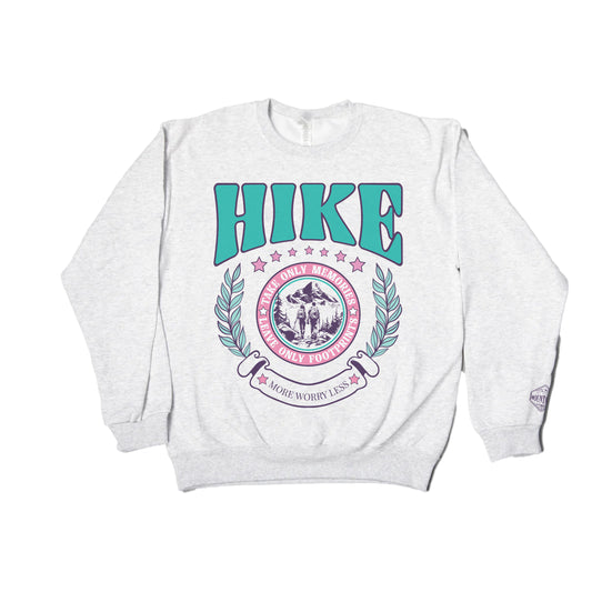 Hike More Worry Less Crewneck Sweatshirt