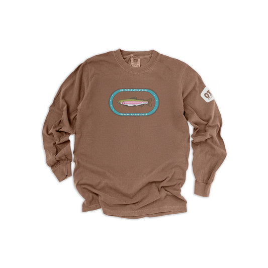 Hooked on the River Long Sleeve Tee
