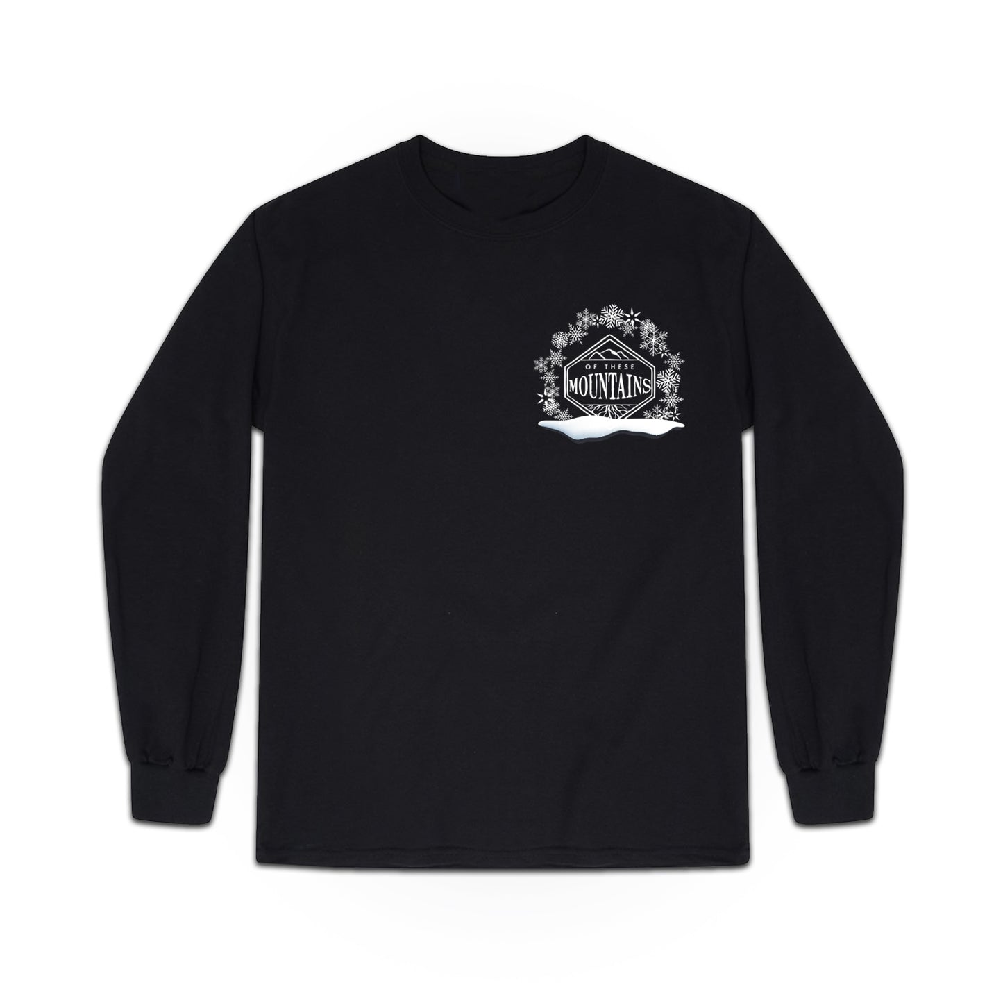 Snowflakes Long Sleeve Tee - Of These Mountains 