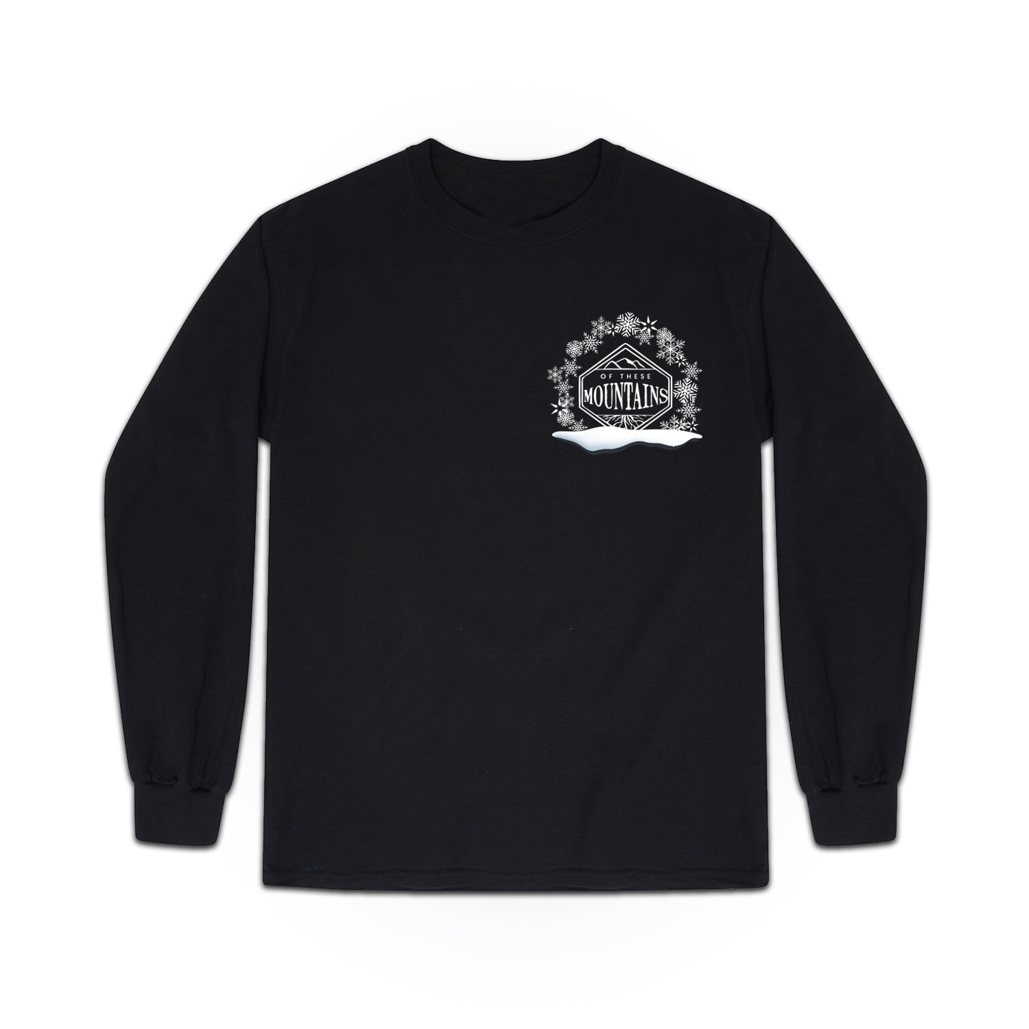 Snowflakes Long Sleeve Tee - Of These Mountains 