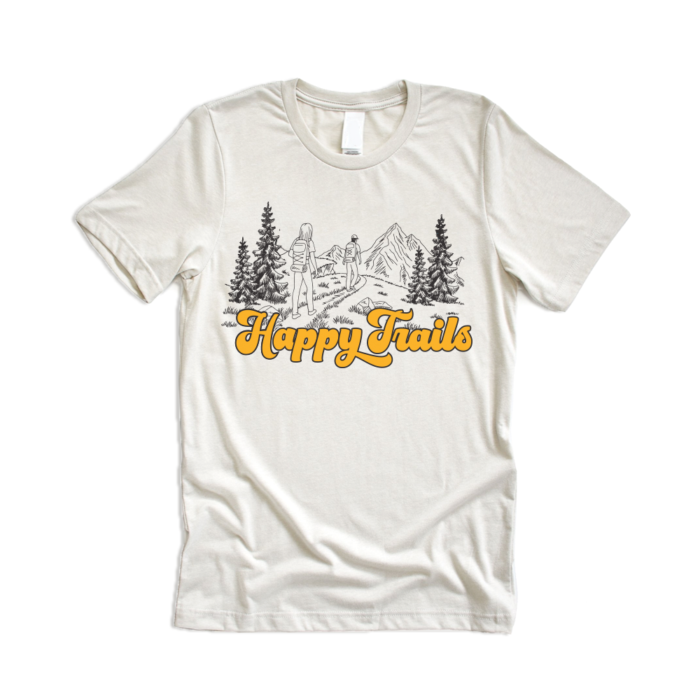 Of These Mountains Happy Trails Tee