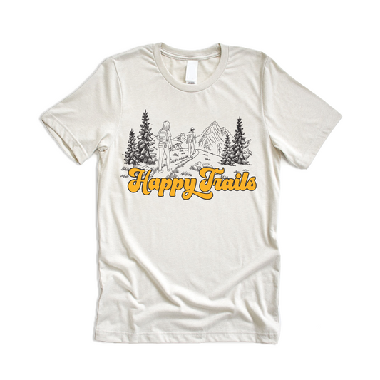 Of These Mountains Happy Trails Tee