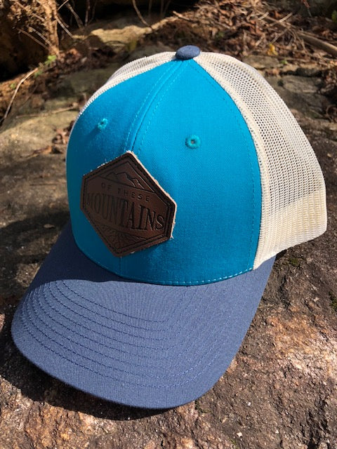 Of These Mountains Bluebird Trucker Hat