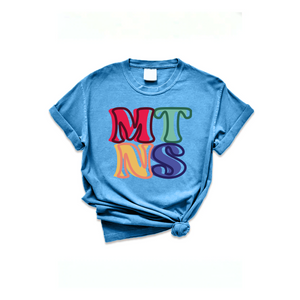 Of These Mountains MTNS Graphic Tee
