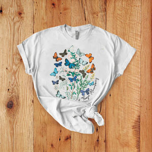 Of These Mountains Little Butterflies Kids Graphic Tee