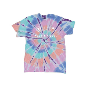 Of These Mountains Mountain Soul Tie Dye Graphic Tee