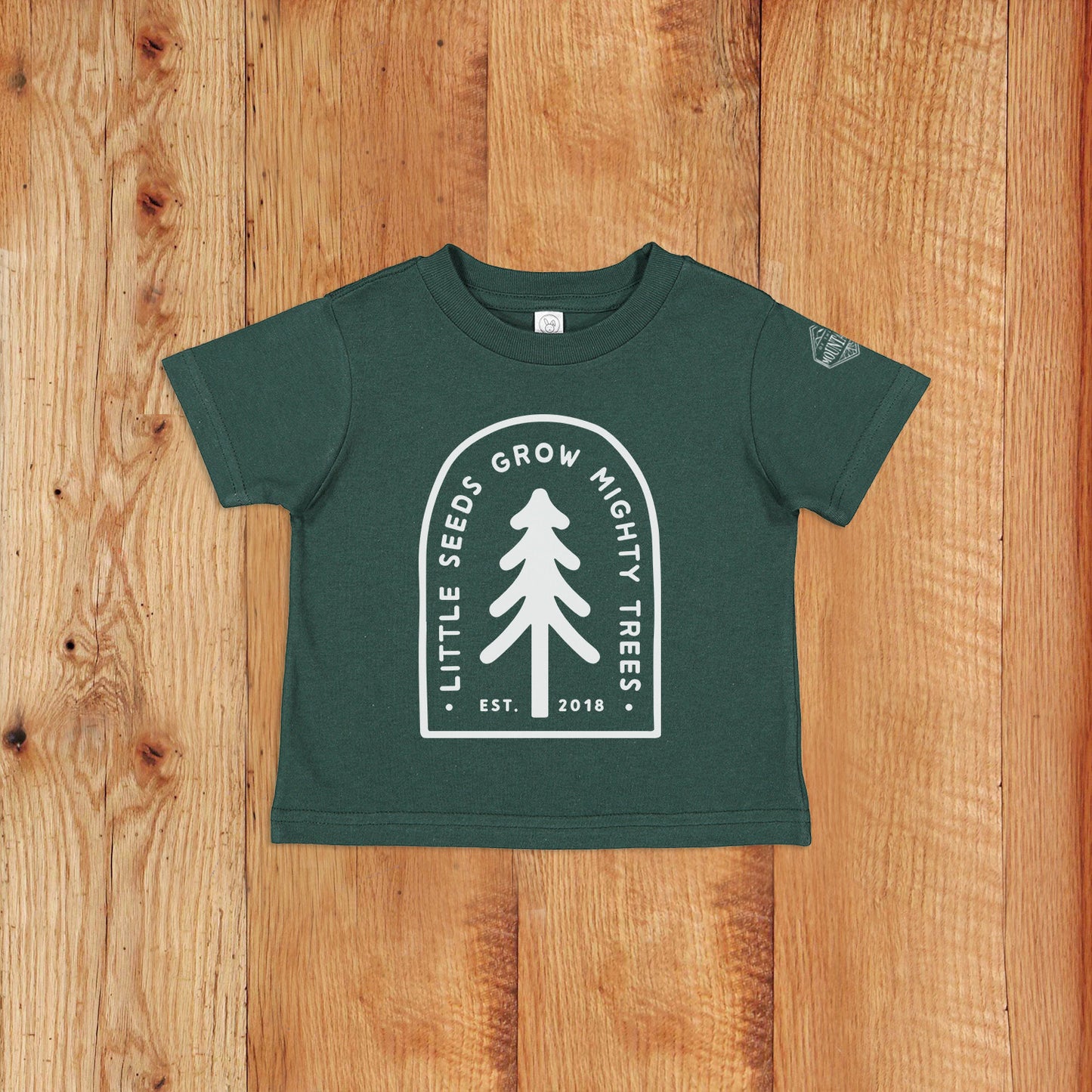 Little Seeds Grow Mighty Trees Toddler Tee