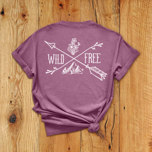 Of These Mountains Wild and Free Graphic Tee