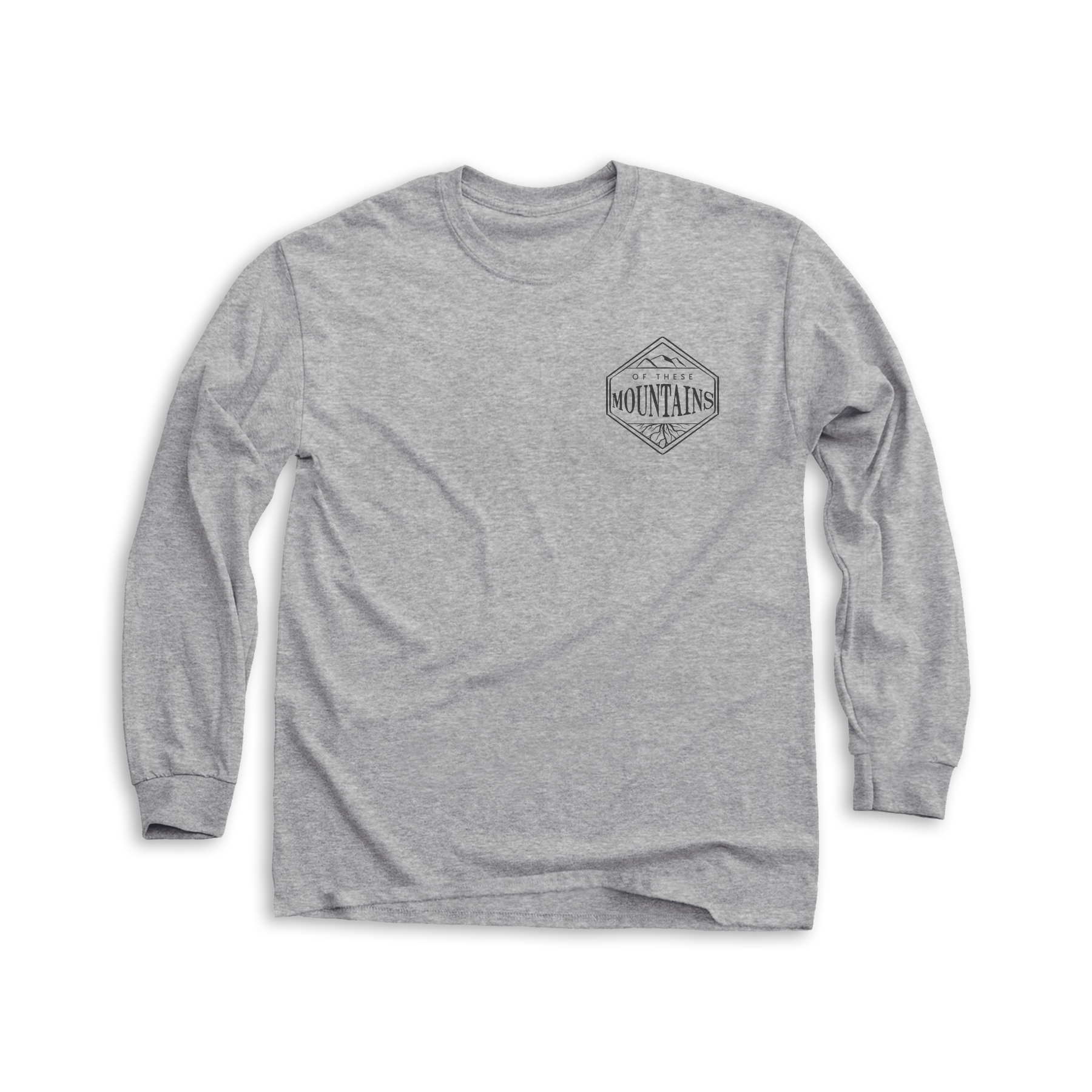 Of These Mountains Road Home Long Sleeve Graphic Tee