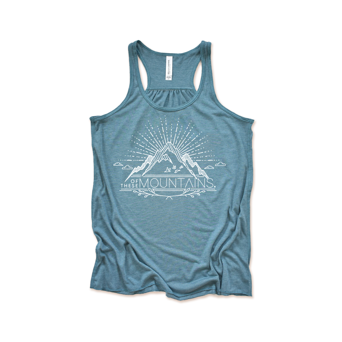 Of These Mountains Happy Mountains Tank Top