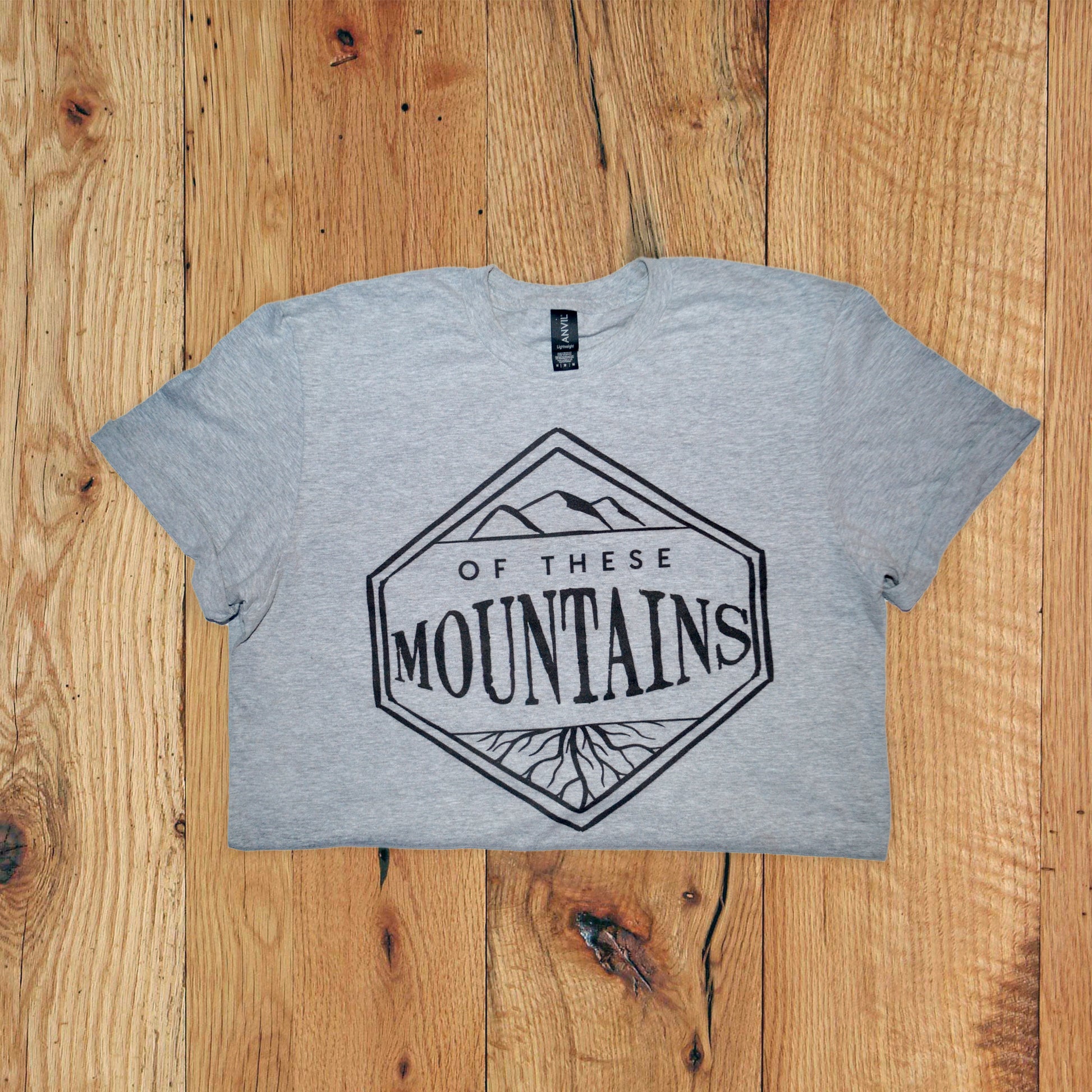 Of These Mountains Classic Tee (Heather Grey)