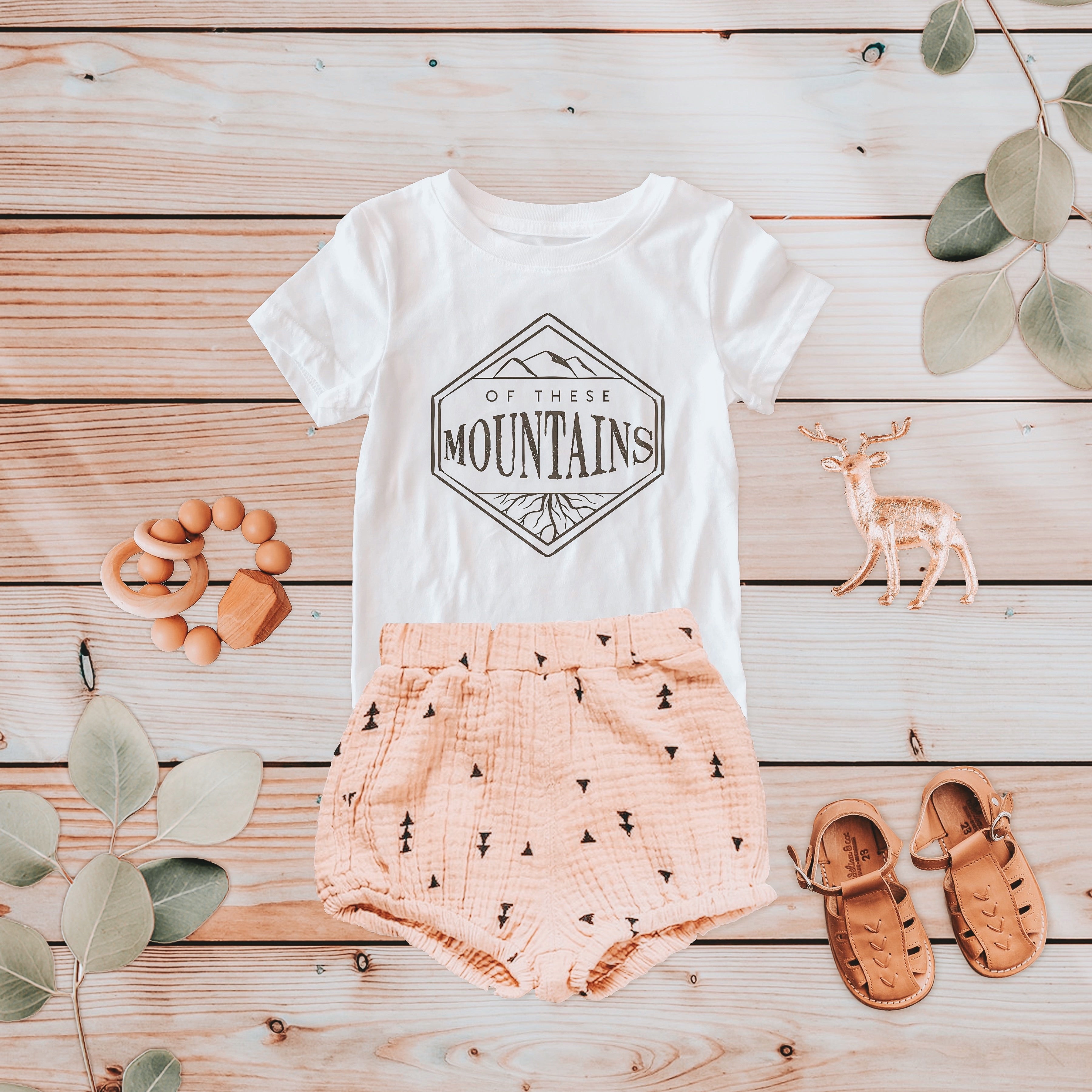 Of These Mountains Classic Kids Graphic Tee