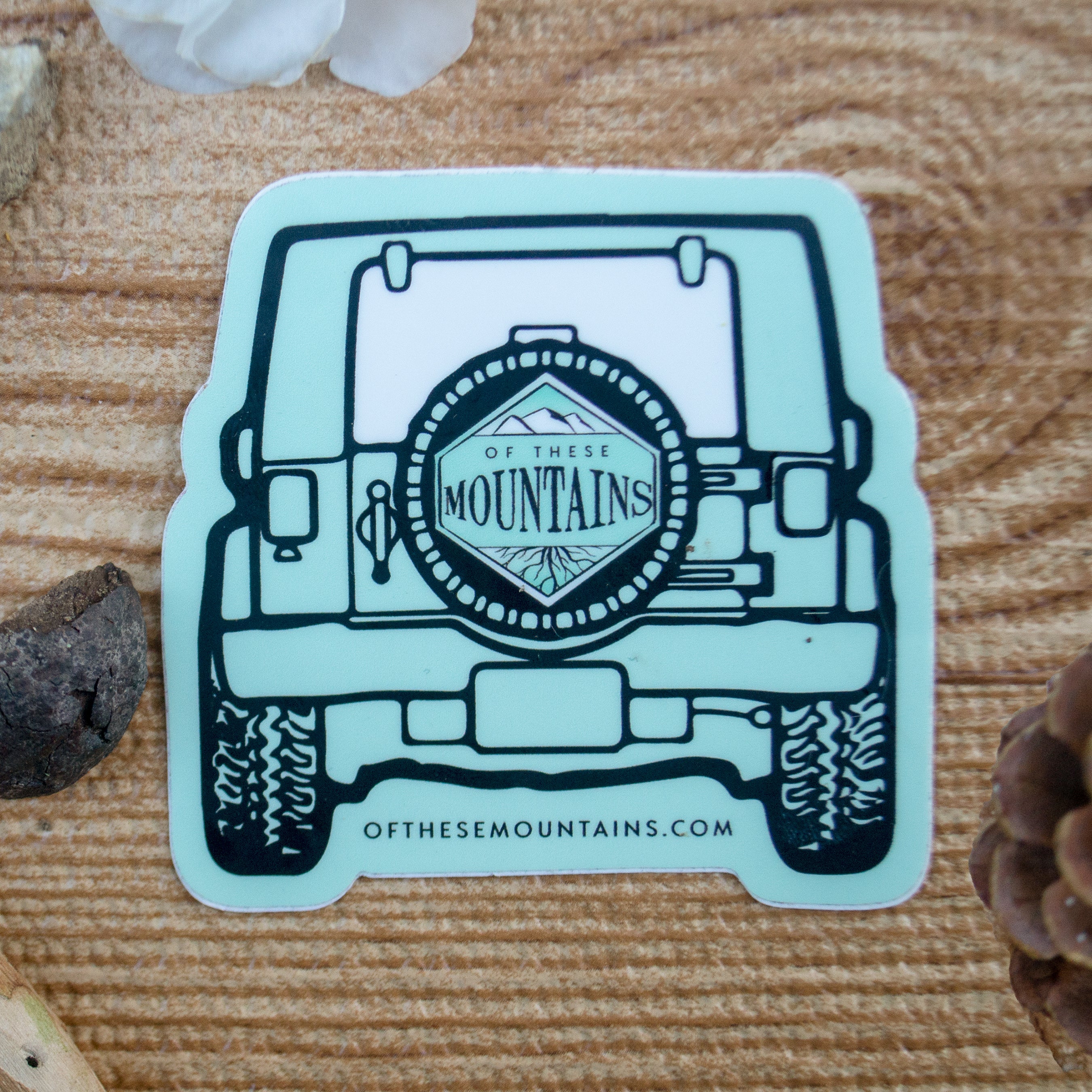 Off-Roading Sticker – Of These Mountains