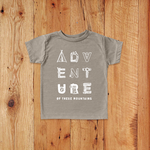 Of These Mountains Adventure Toddler Graphic Tee