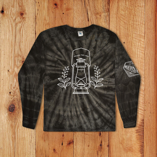 Of These Mountains Follow the Light Kids Long Sleeve Tee