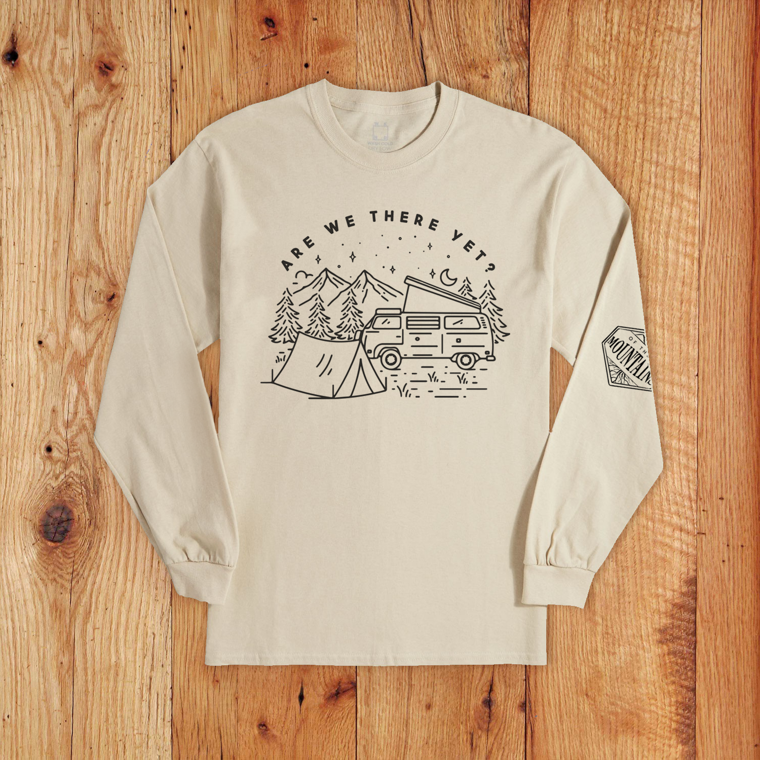 Of These Mountains Are We There Yet Long Sleeve Tee