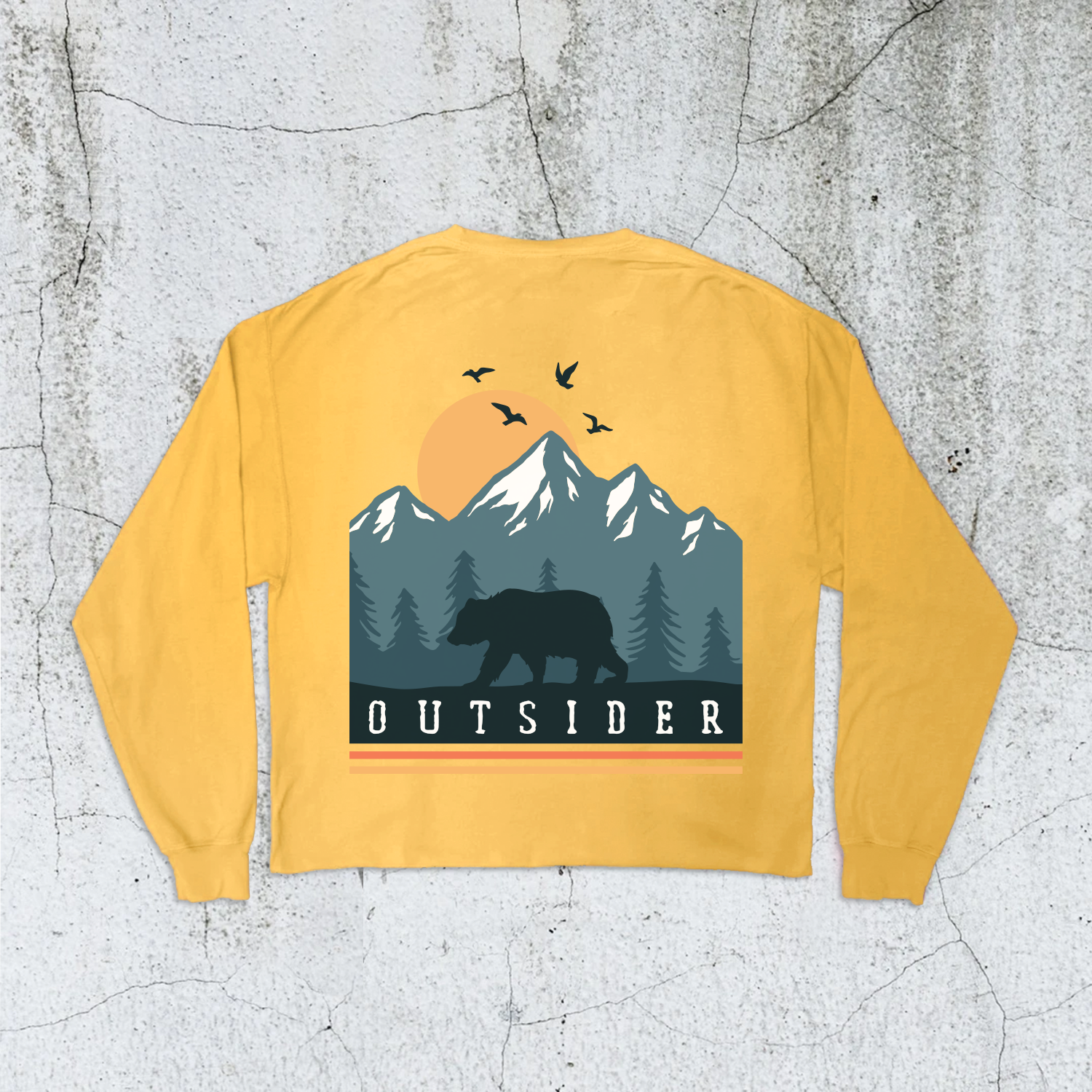 Of These Mountains Outsider Long Sleeve Tee